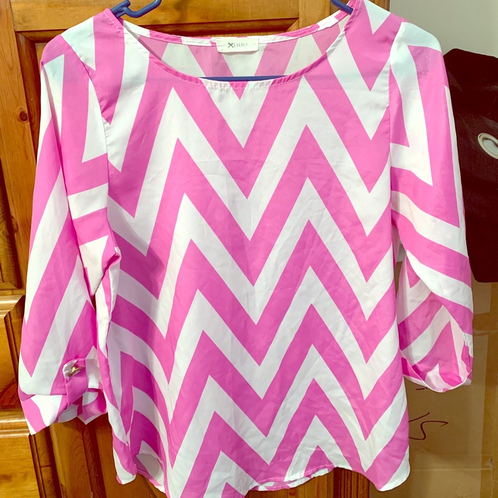 chevron blouse 💕